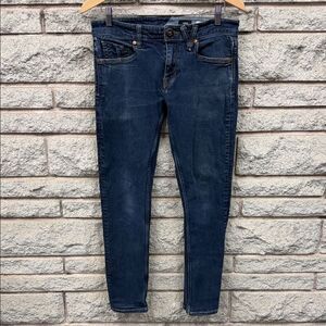 Volcom Men's Dark Blue Skinny Jeans